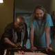 Brent Jennings and Wyatt Russell